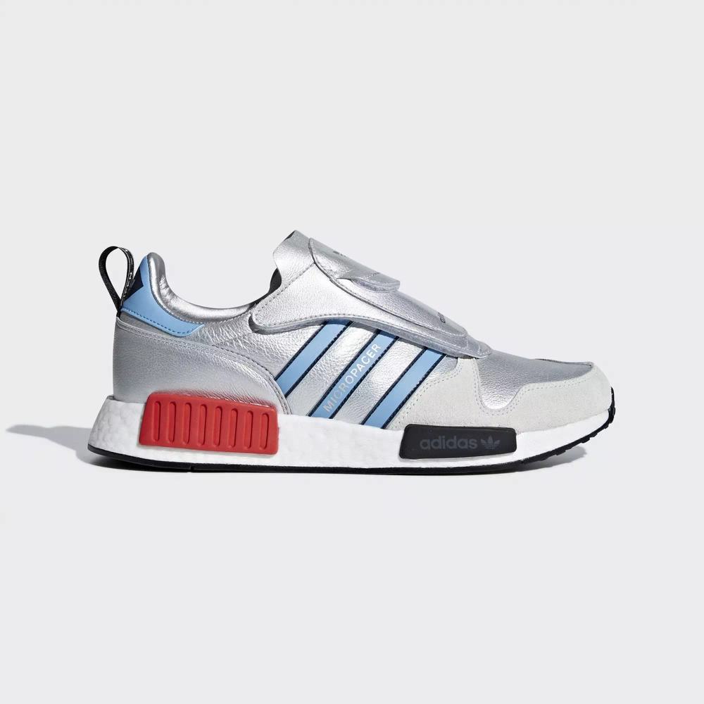 Adidas Micropacer x R1 Tenis Plateados Para Hombre (MX-91843)